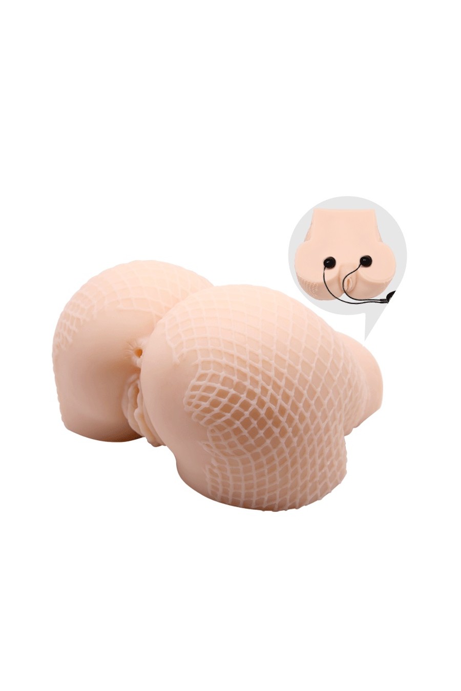 Masturbador Ano Vagina Vibrador Jessica Con Vibrador