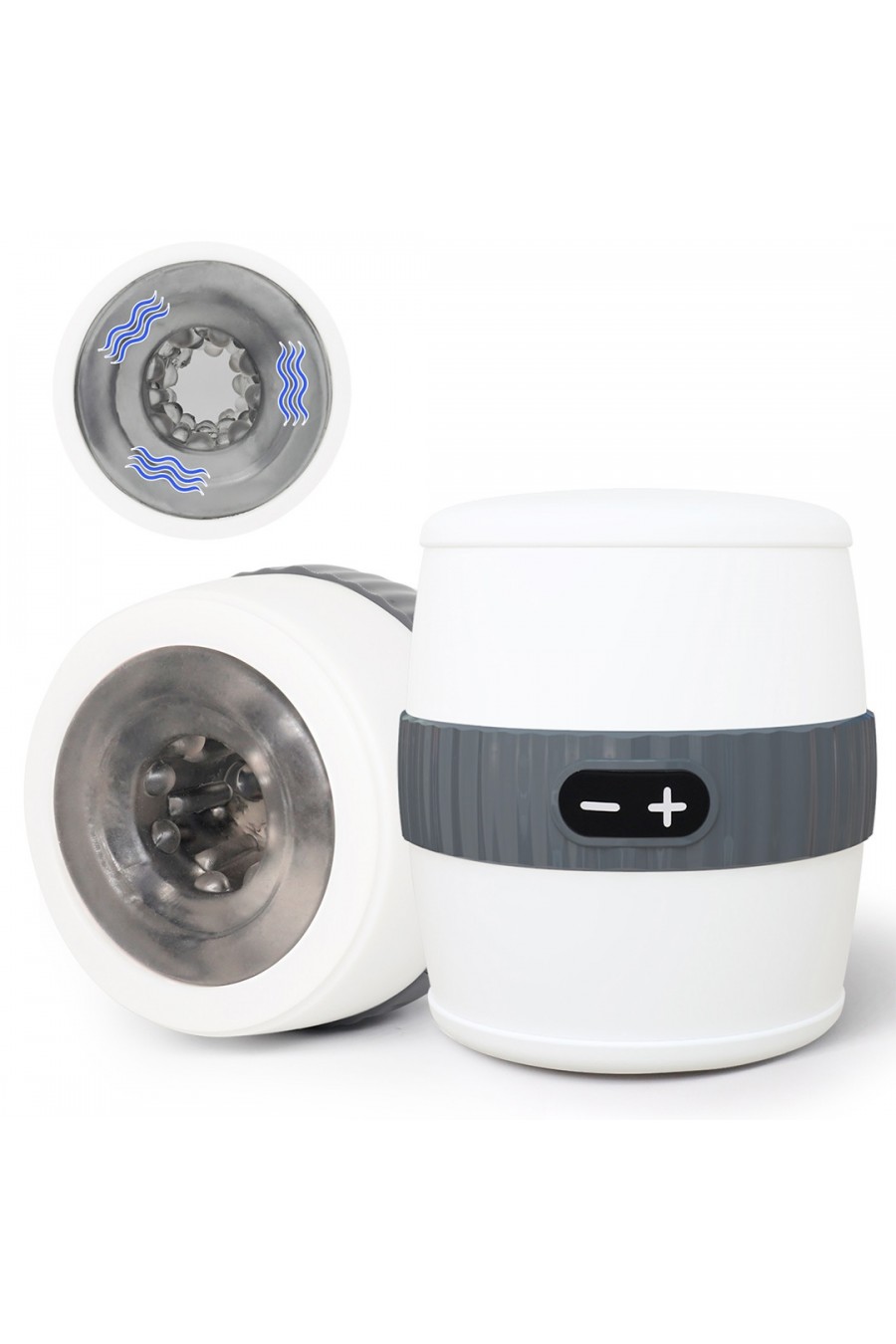 Masturbador Sensitivo Crystal Recargable USB Male Masturbator