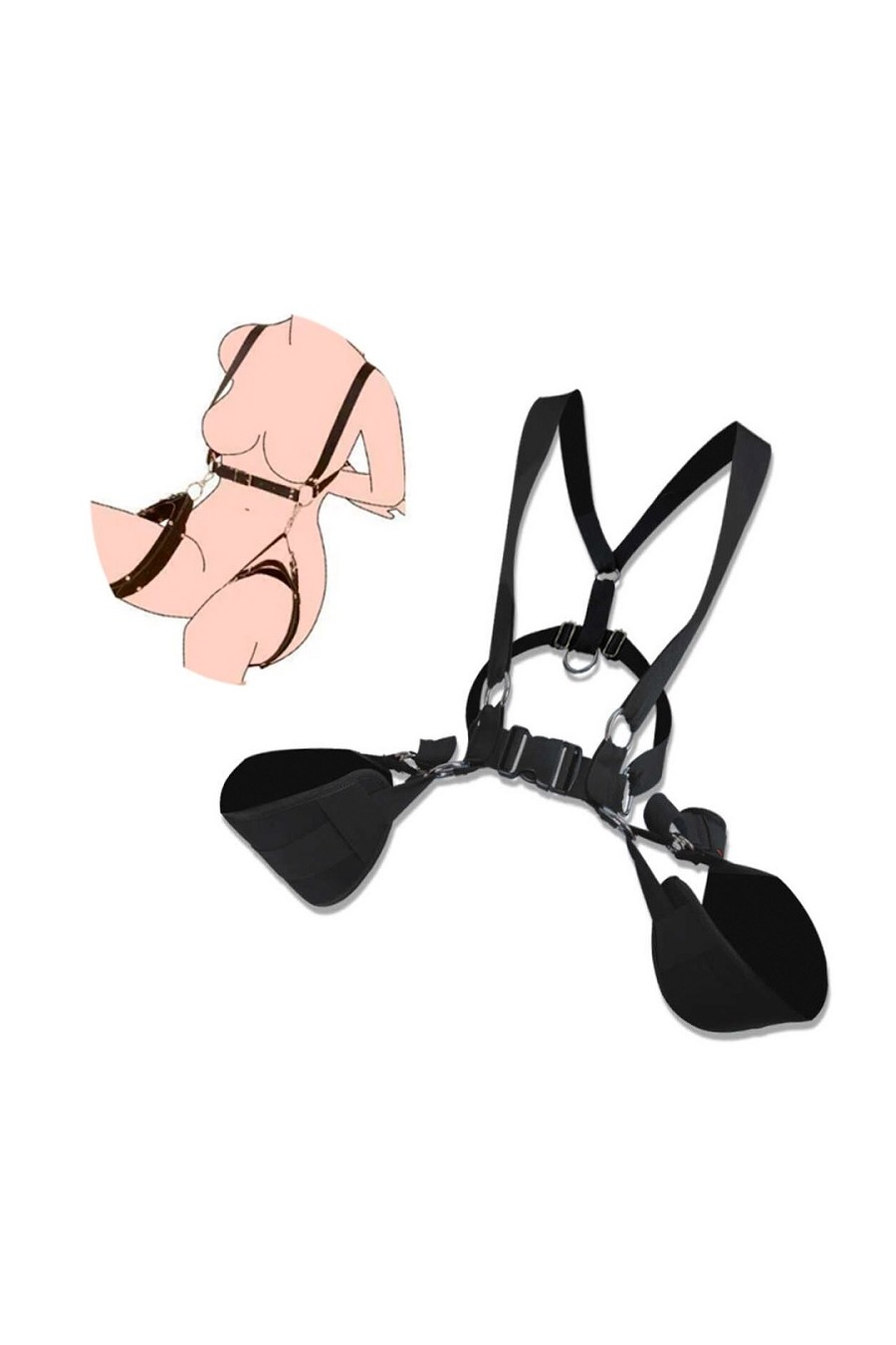 Inmovilizador Piernas y Muñecas Bdsm