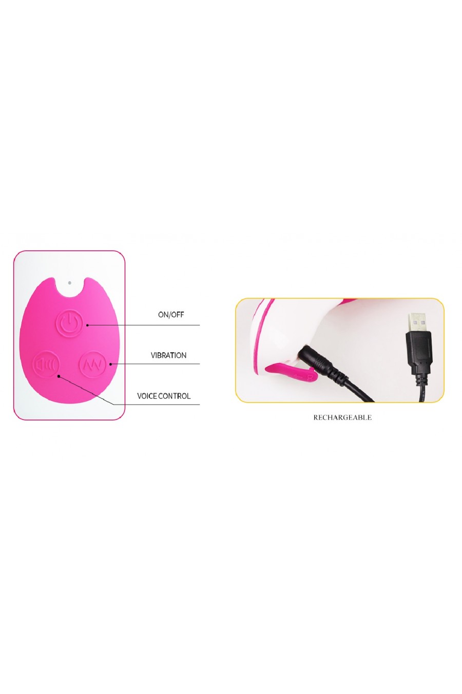 Vibrador Recargable - Vicent