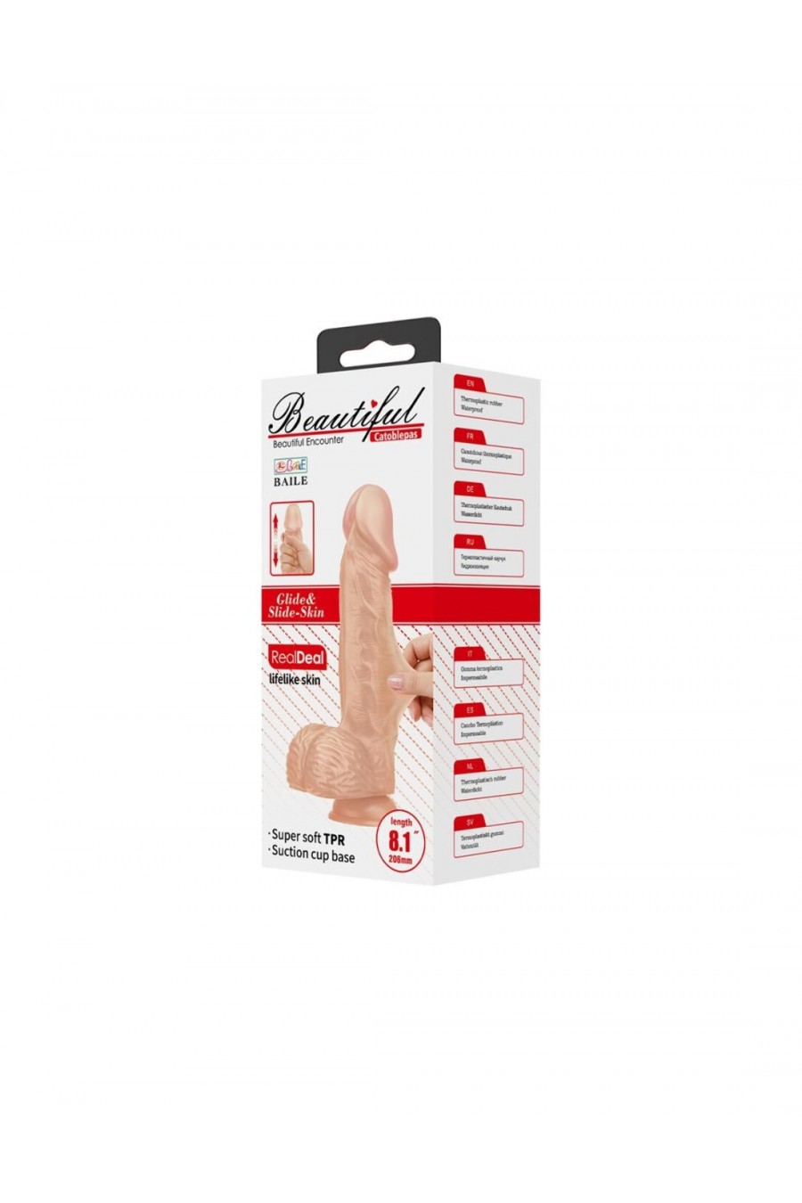 Consolador con sopapo - Beautiful Catoblepas 8.1