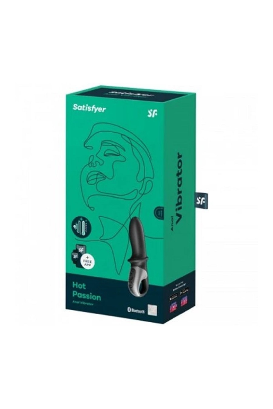 Vibrador Prostático Satisfyer con App Hot Passion