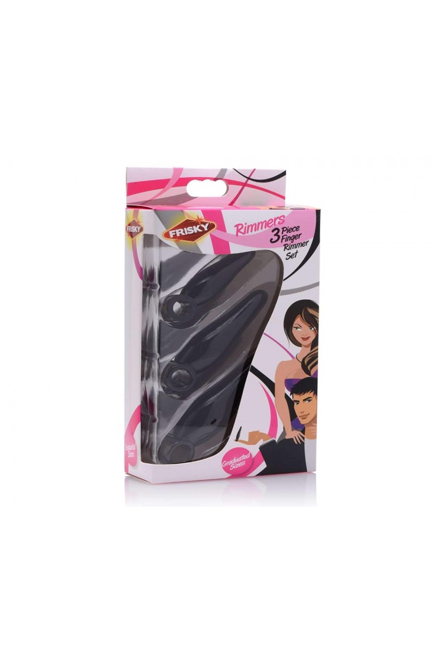 Set 3 mini plug anales con anillo - Rimmers Frisky