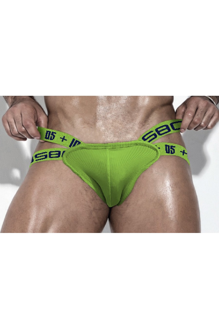 Jockstrap Verde Tiras