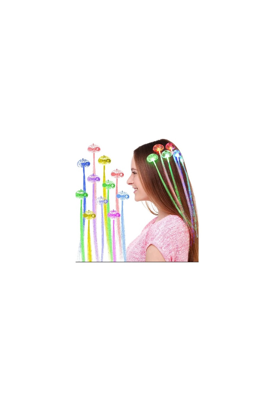 Accesorio para el Cabello Luminoso - 1 Unidad