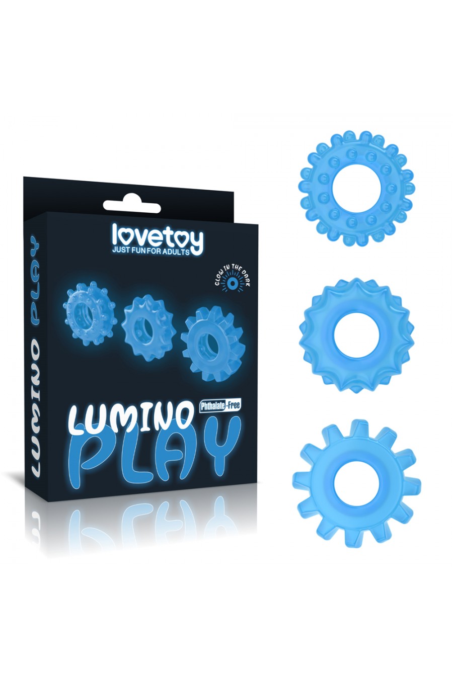 Set Anillos luminiscente Lumino LOVETOY