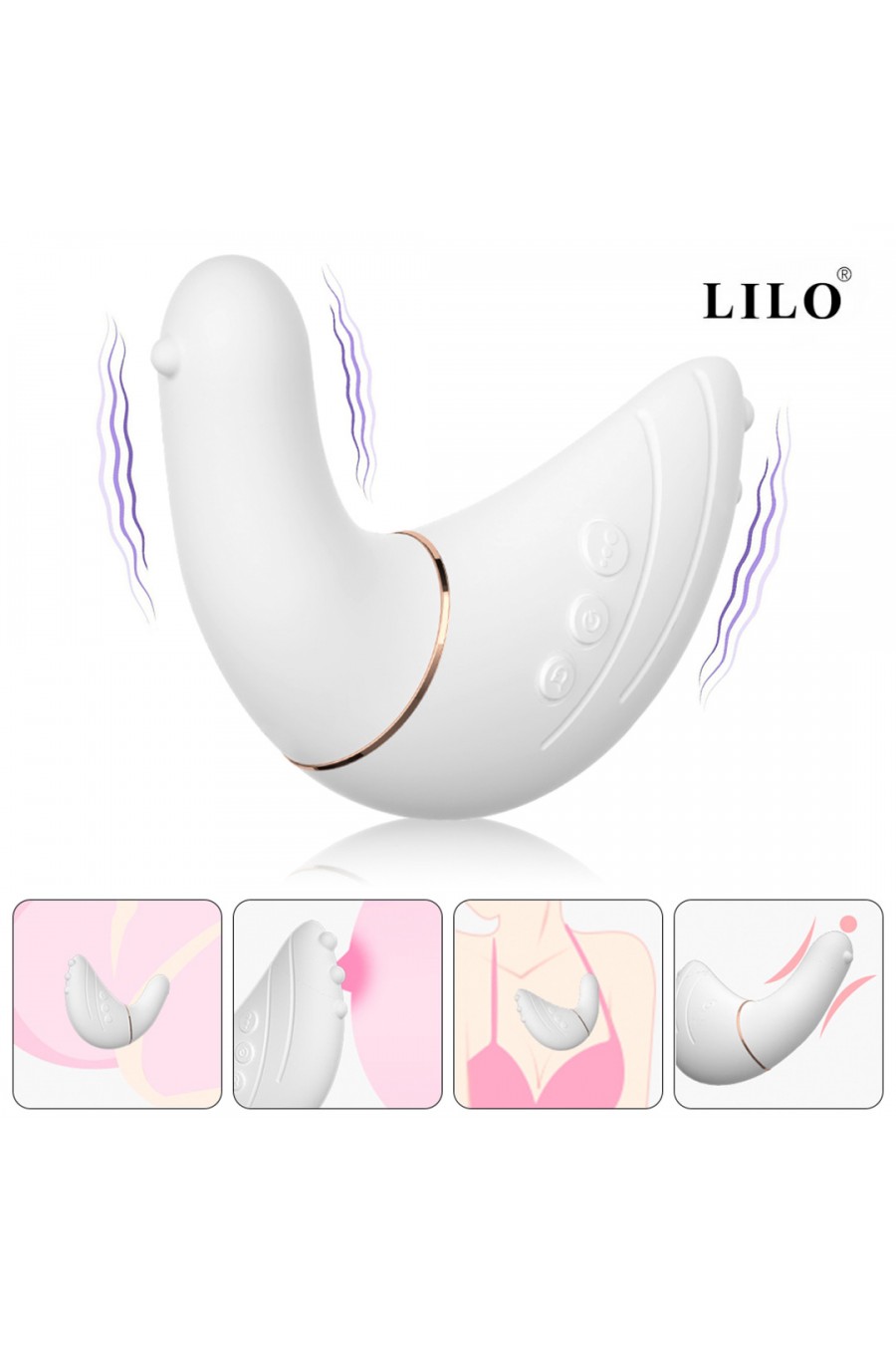 Vibrador doble motor Pigeon LILO