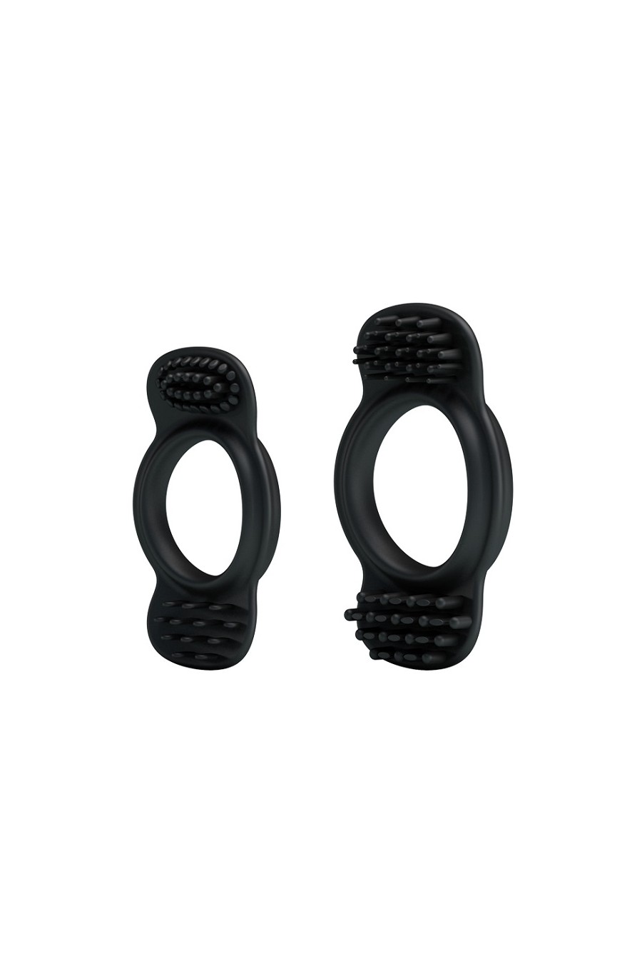 Anillo Ring Duo Negro