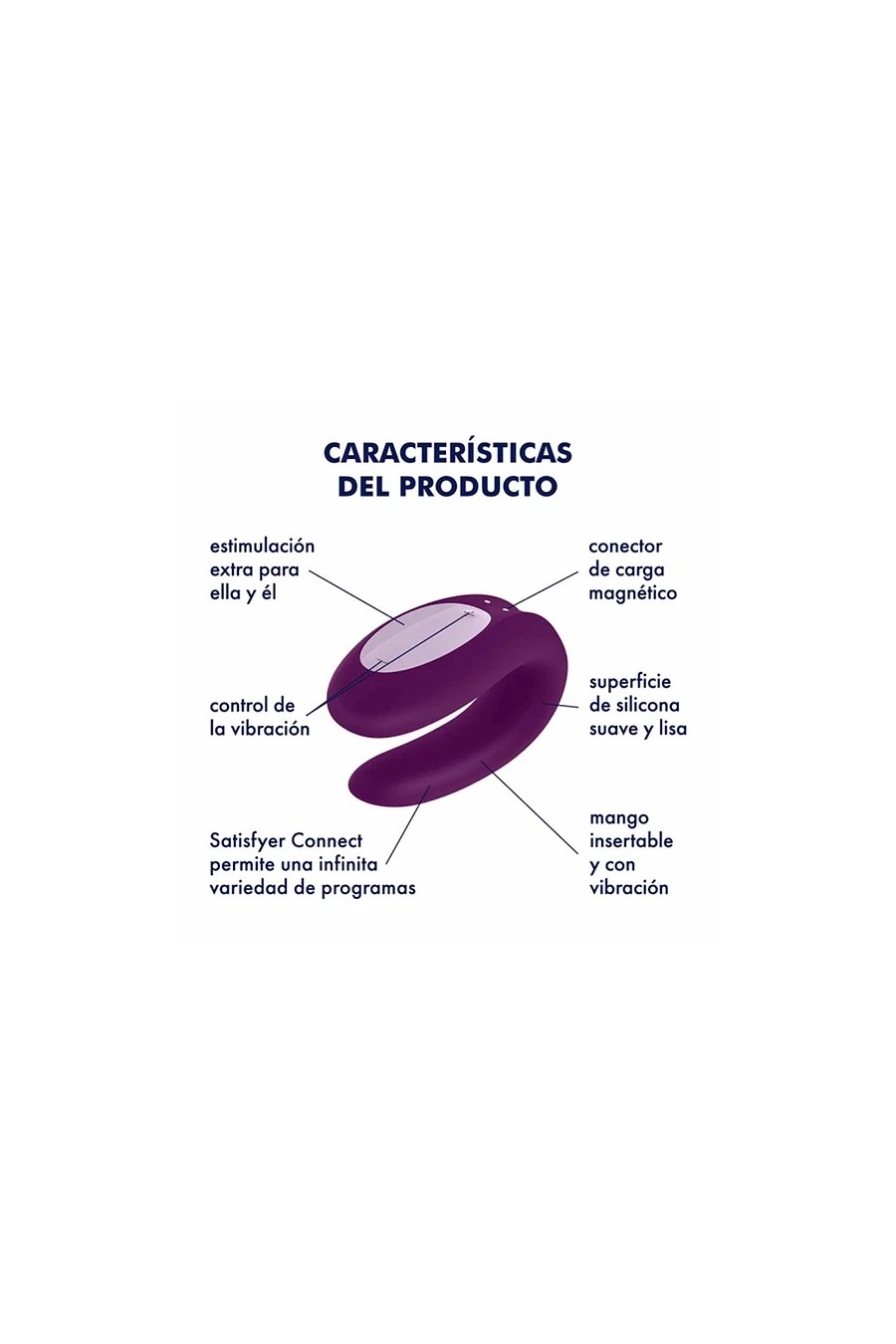 Vibrador Satisfyer Double Joy c/ APP