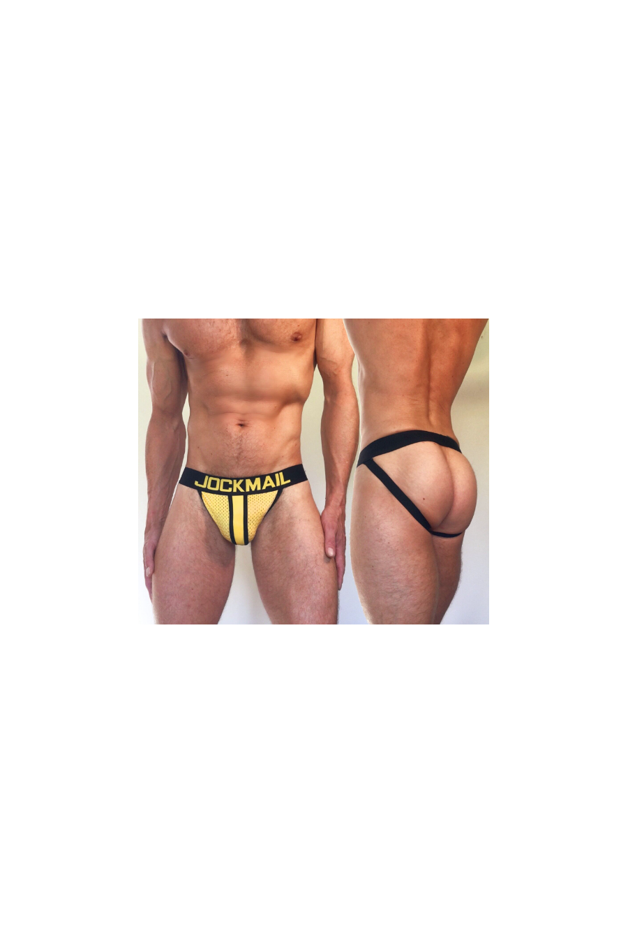 Jockstrap Jockmail - Doble linea Colores