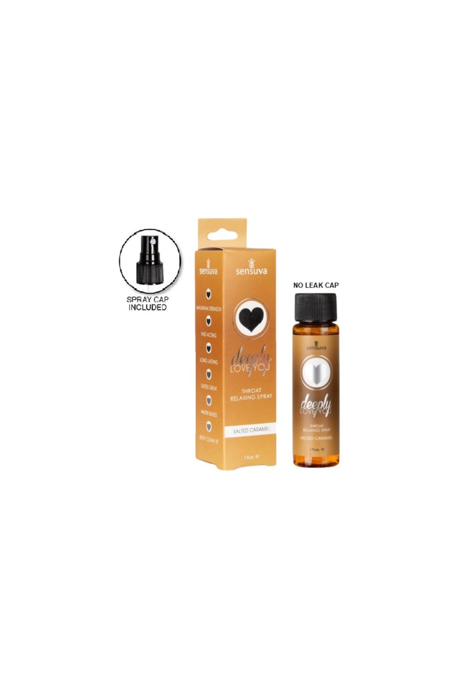garganta profunda, spray