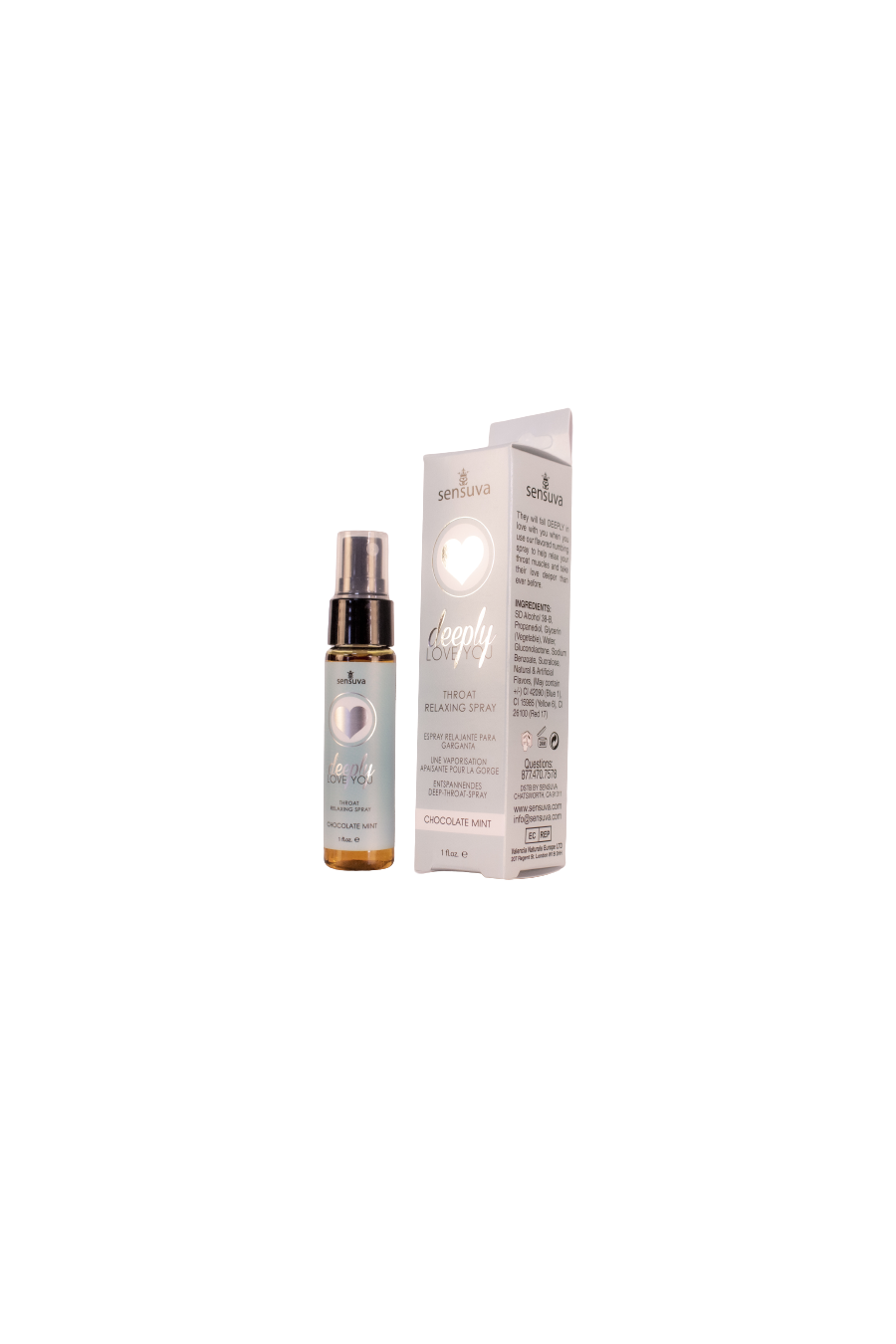 garganta profunda, spray