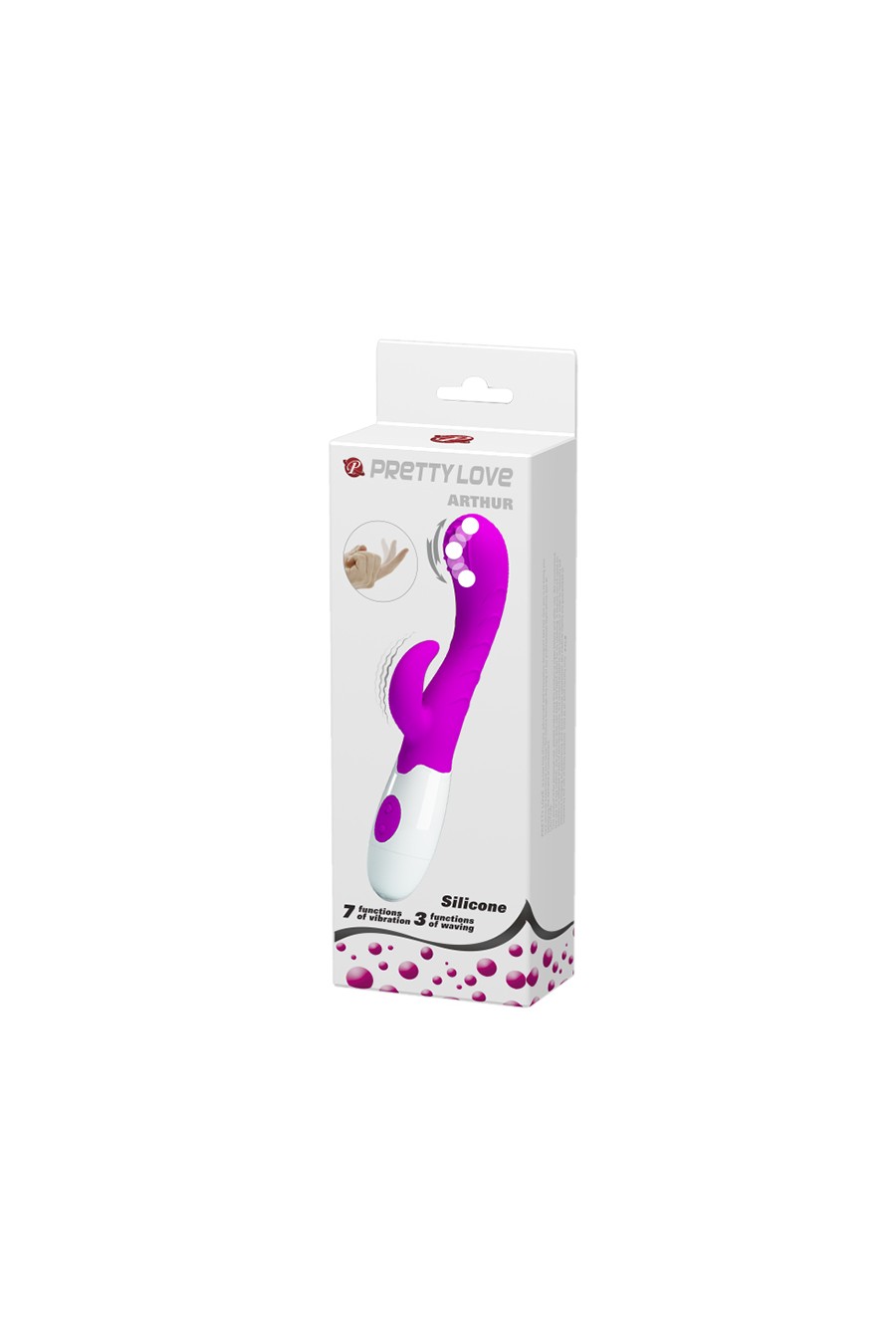 Vibrador y masajeador 30 funciones PrettyLove - Arthur