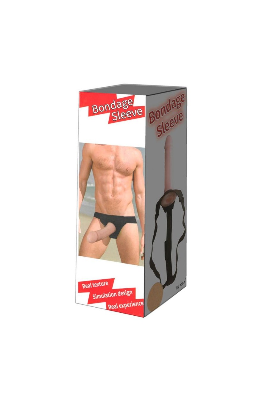 Arnes con Protesis de Pene - Bondage Sleeve