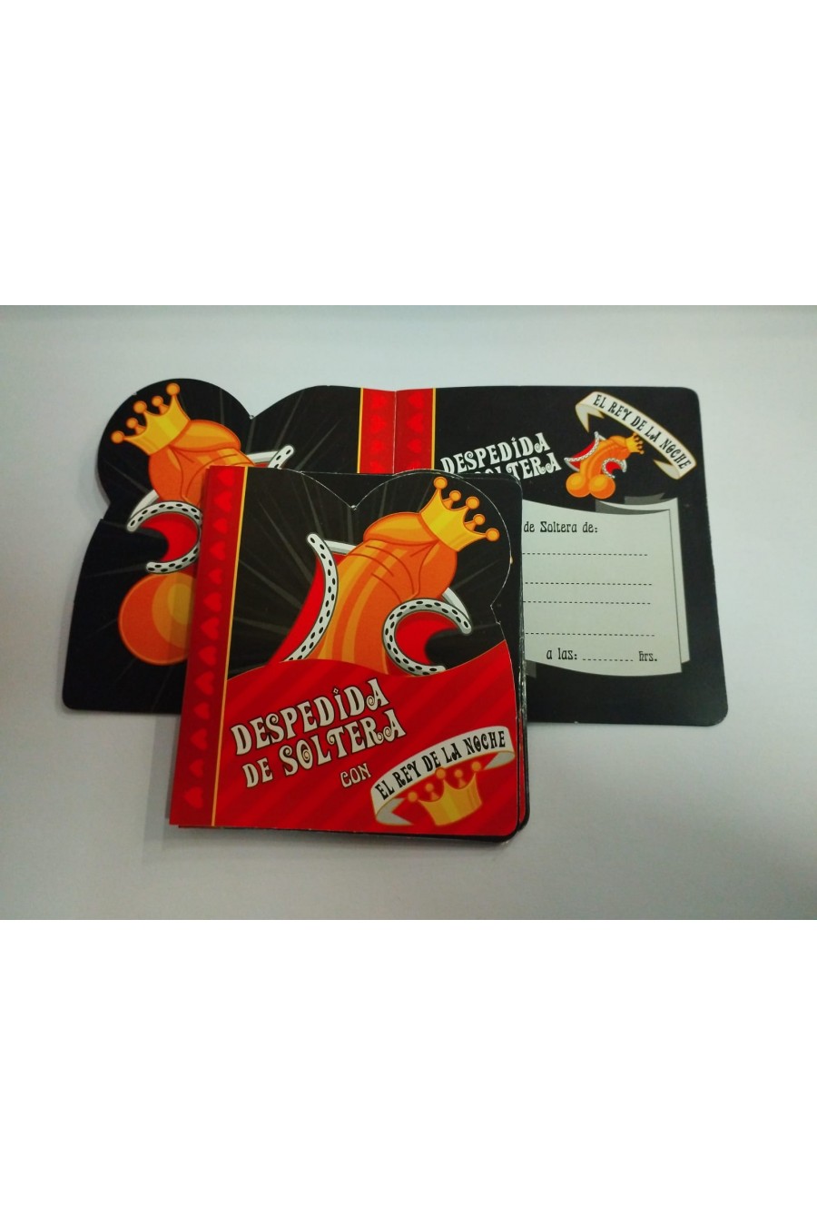 Set de 6 invitaciones - Despedida de soltera