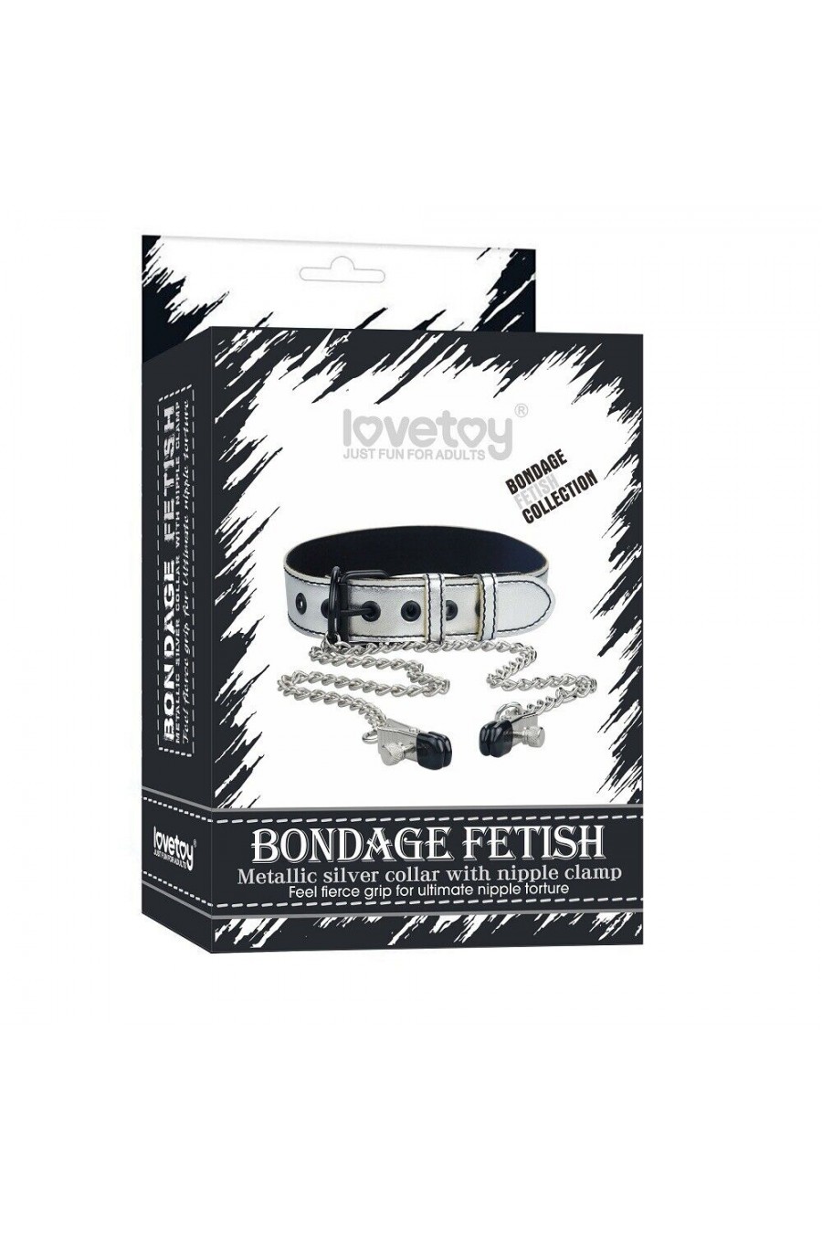Collar con pinzas - Bondage Fetish