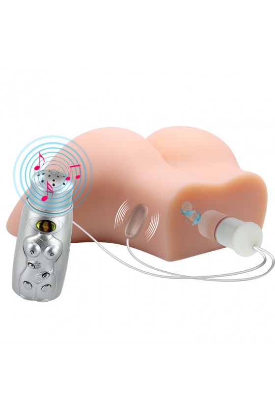 Masturbador doble con vibrador y rotacion - Dana