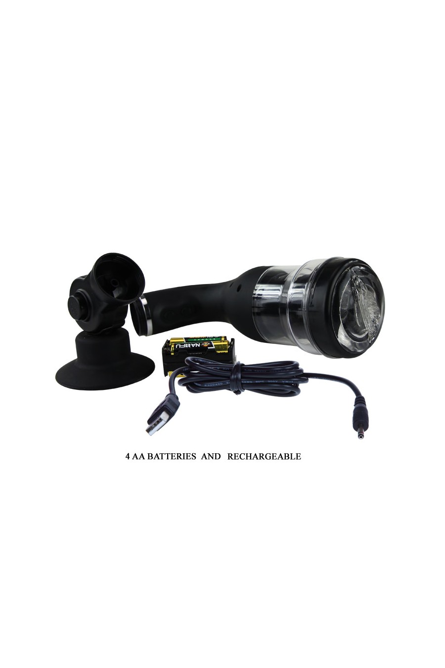 Masturbador rotador con base sopapo - Rotation Lover