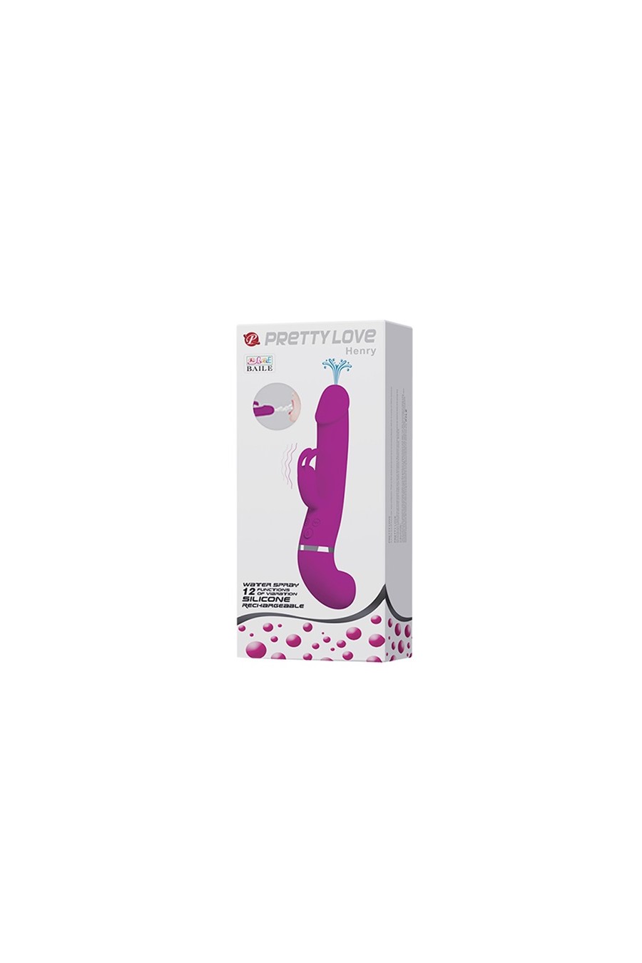 Vibrador Eyaculador Recargable - Henry