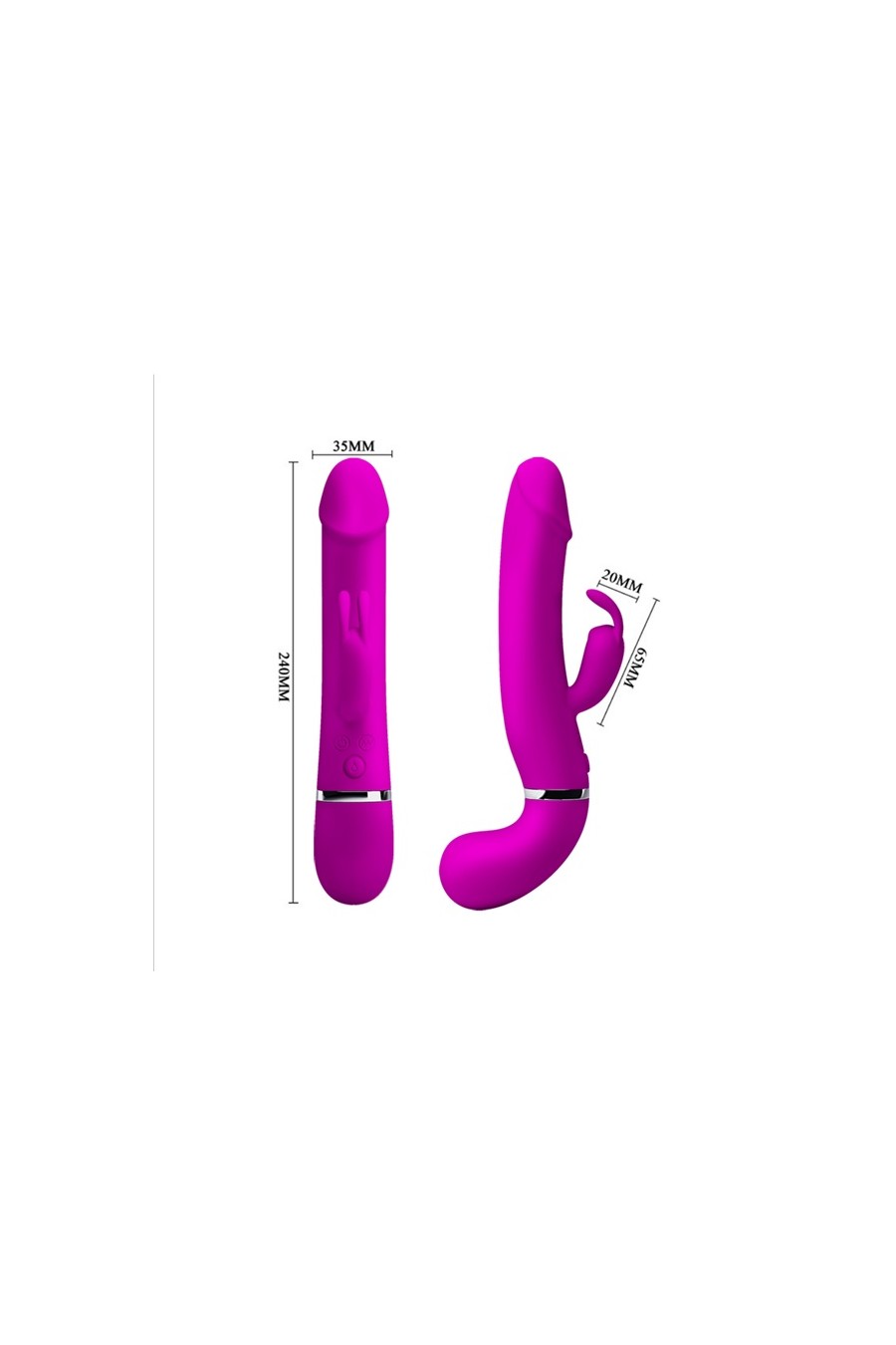 Vibrador Eyaculador Recargable - Henry