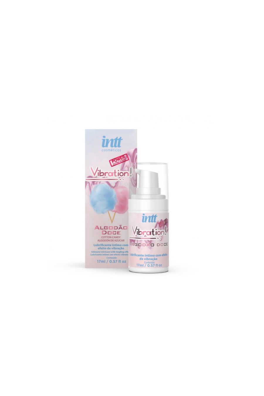 Gel Estimulante Vibration Algodón De Azúcar