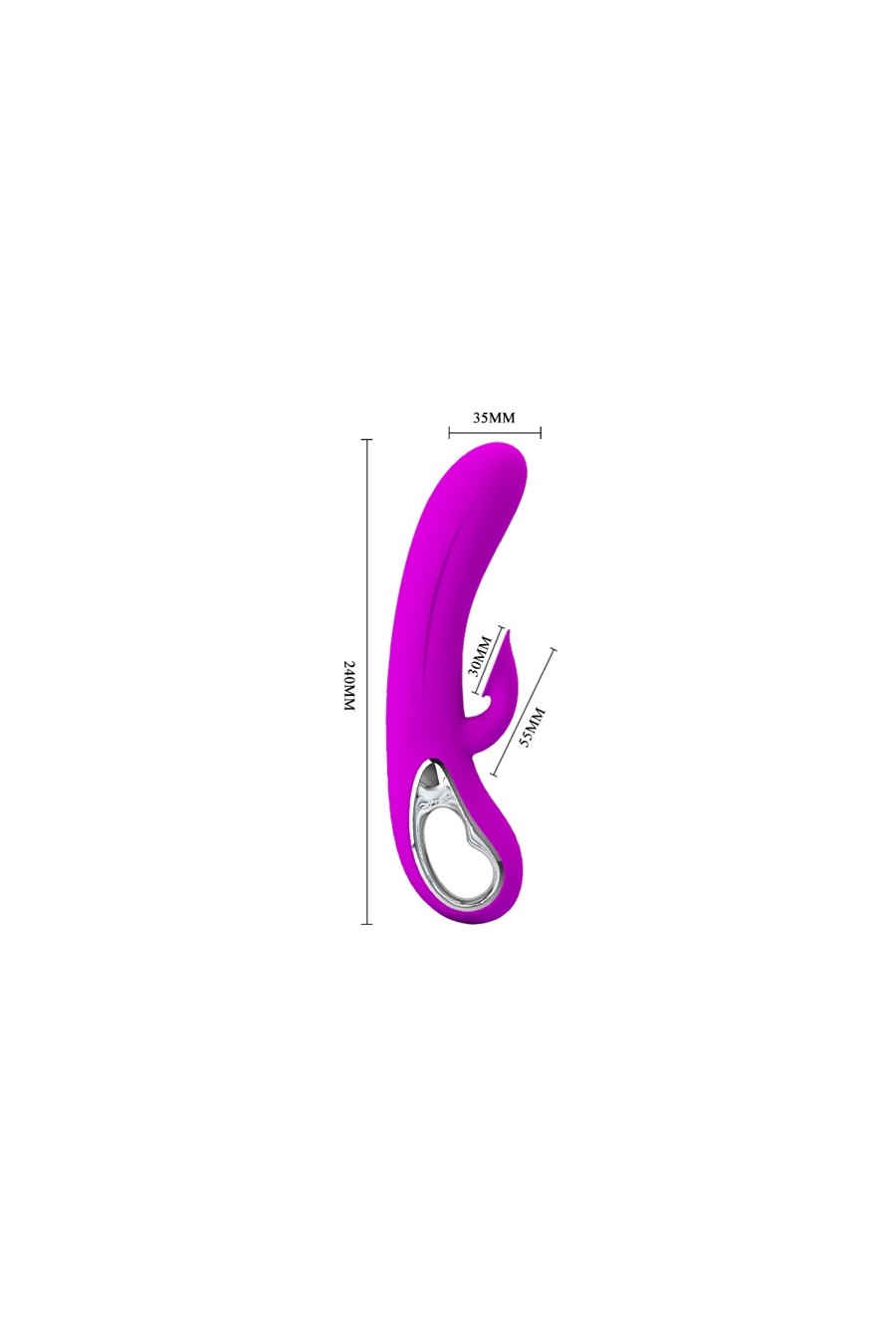Vibrador Conejo con Succión - Nicola
