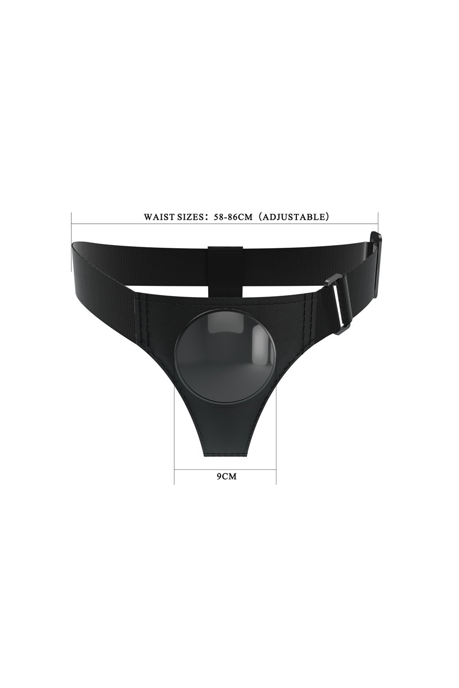 Arnes Harness Briefs  con Succión