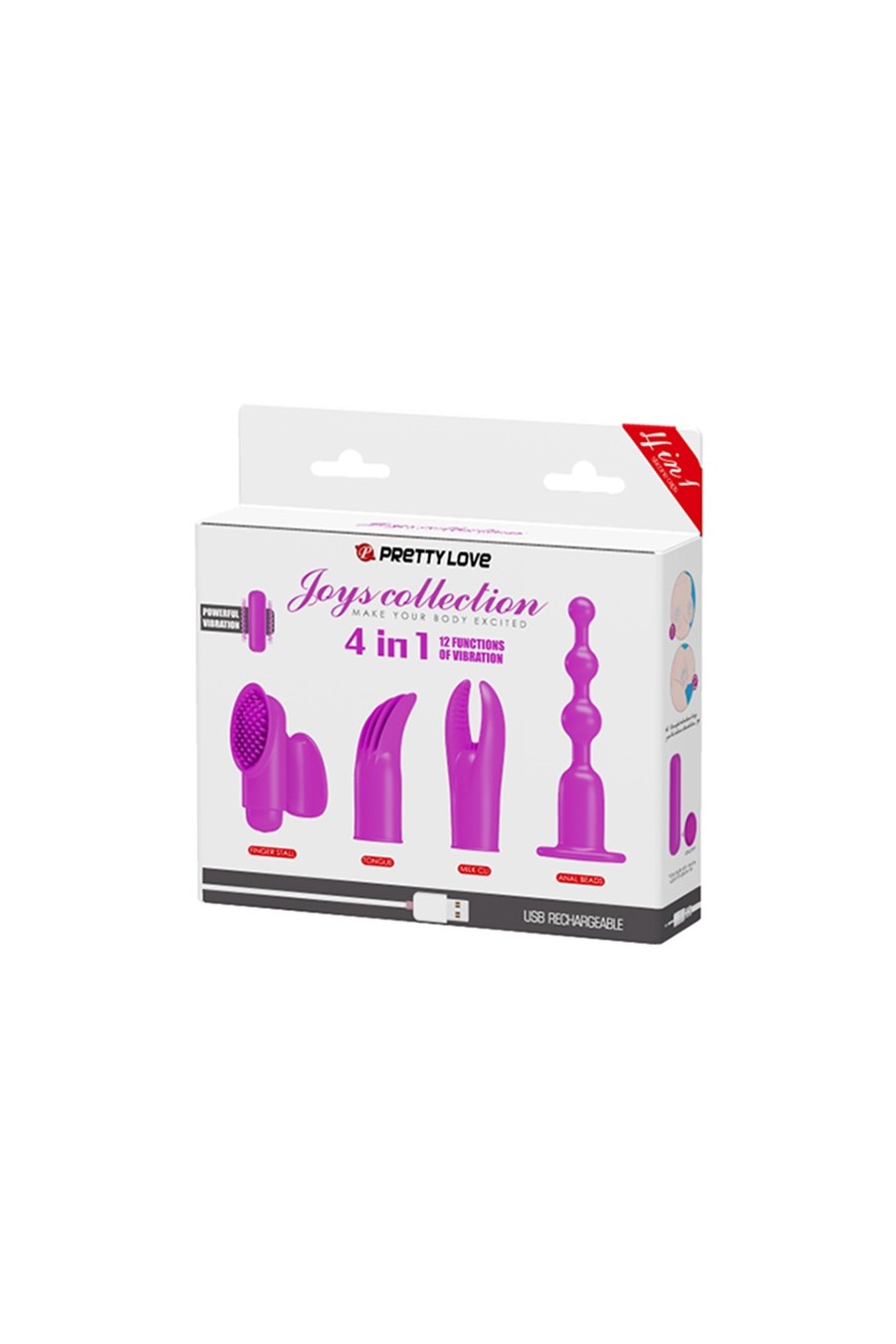 Kit Vibrador Joys Collection