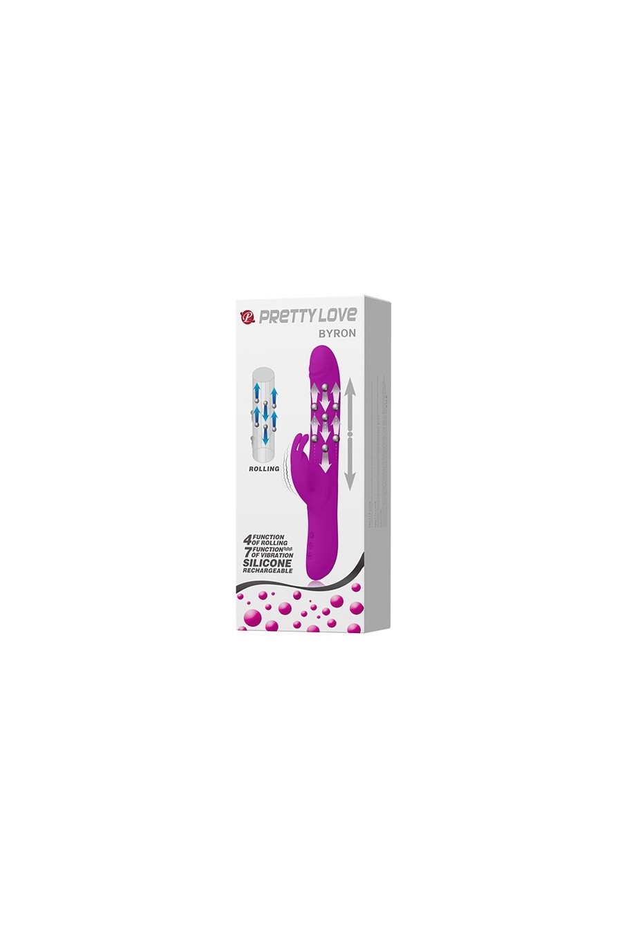 Vibrador Conejo con Movimiento - Byron