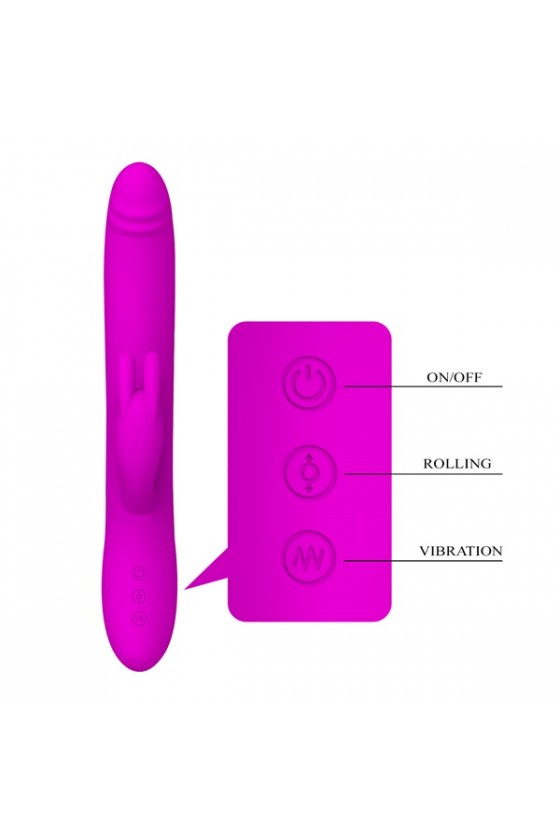 Vibrador Conejo con Movimiento - Byron