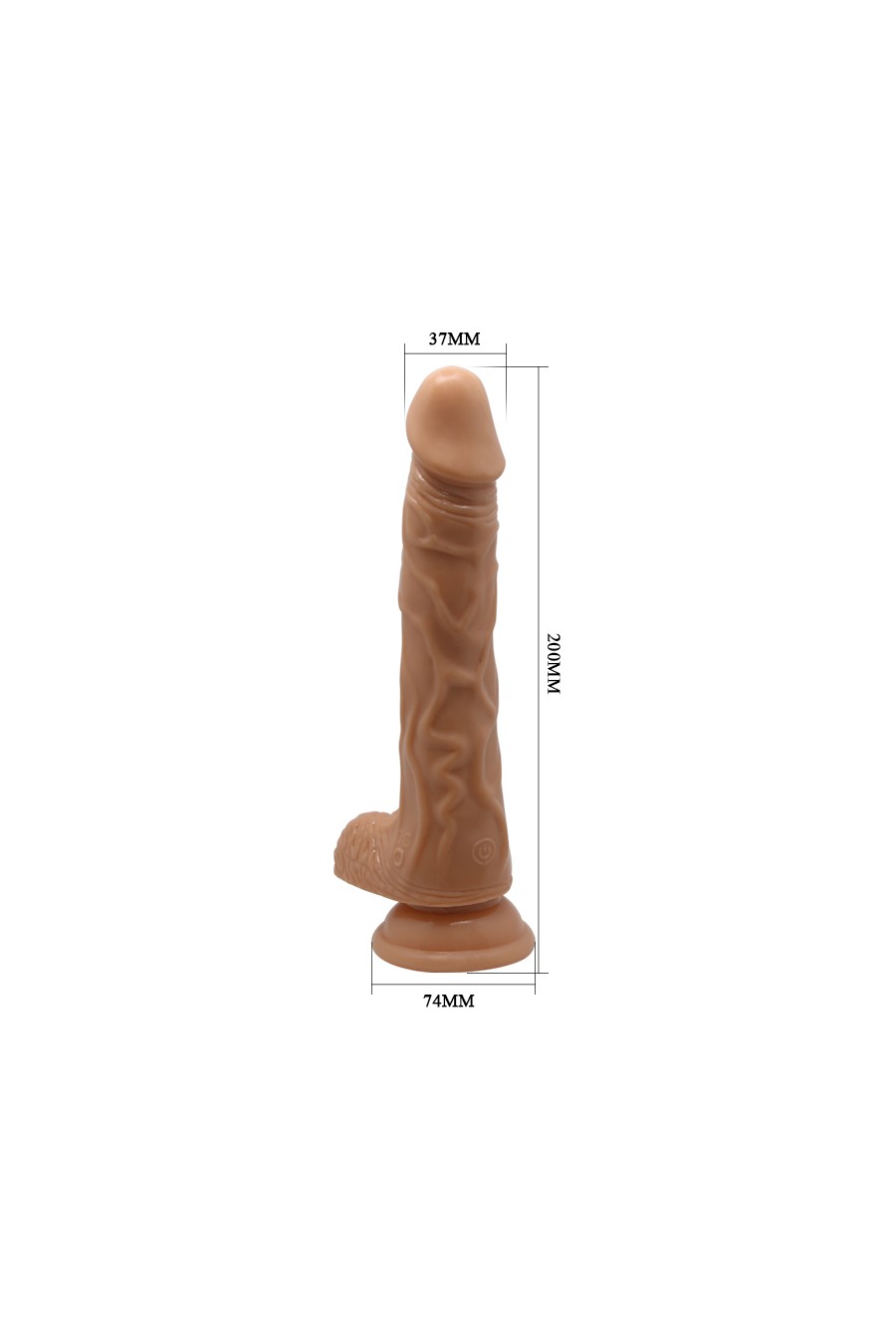 Vibrador Rotador Penetrador - Bodach Recargable
