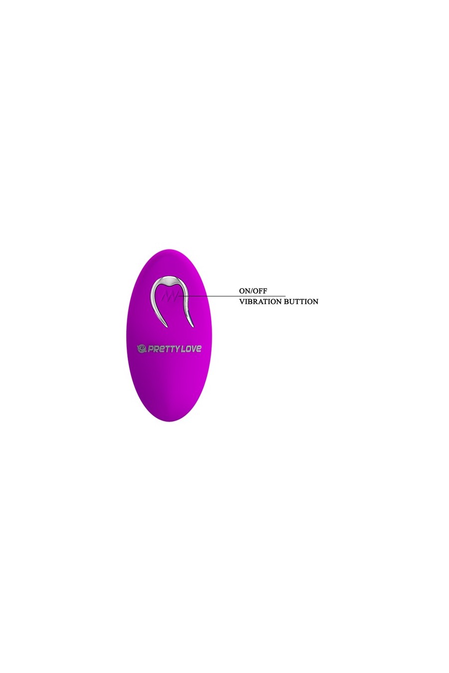 Vibrador recargable control a distancia - Algernon Pretty Love