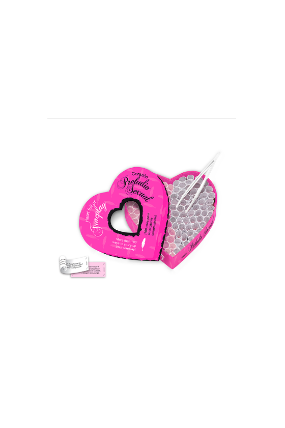 Corazón con Juegos Preliminares - Preludio Sexual