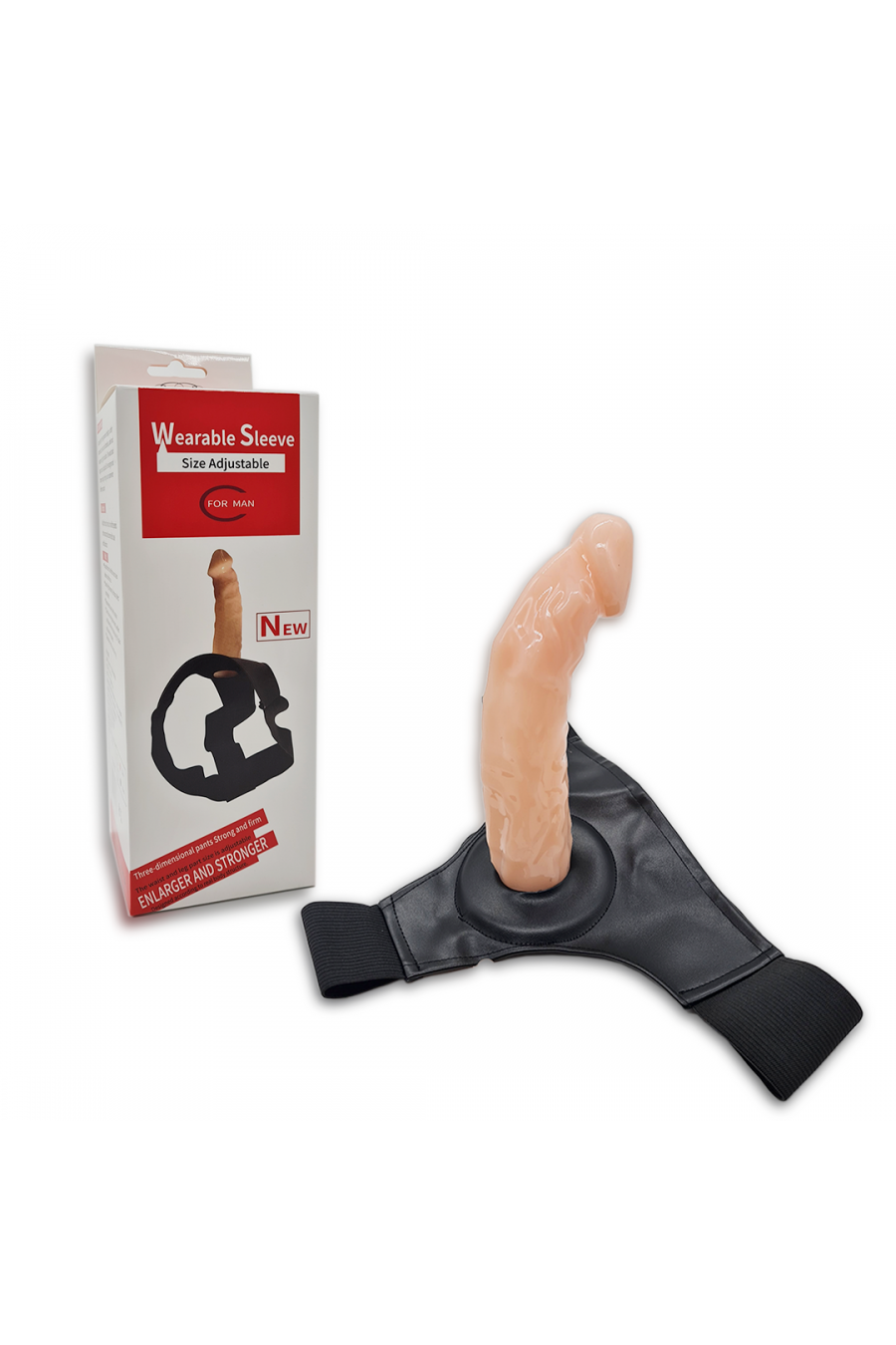Arnes con protesis 18 Cms hueca wearable sleeve