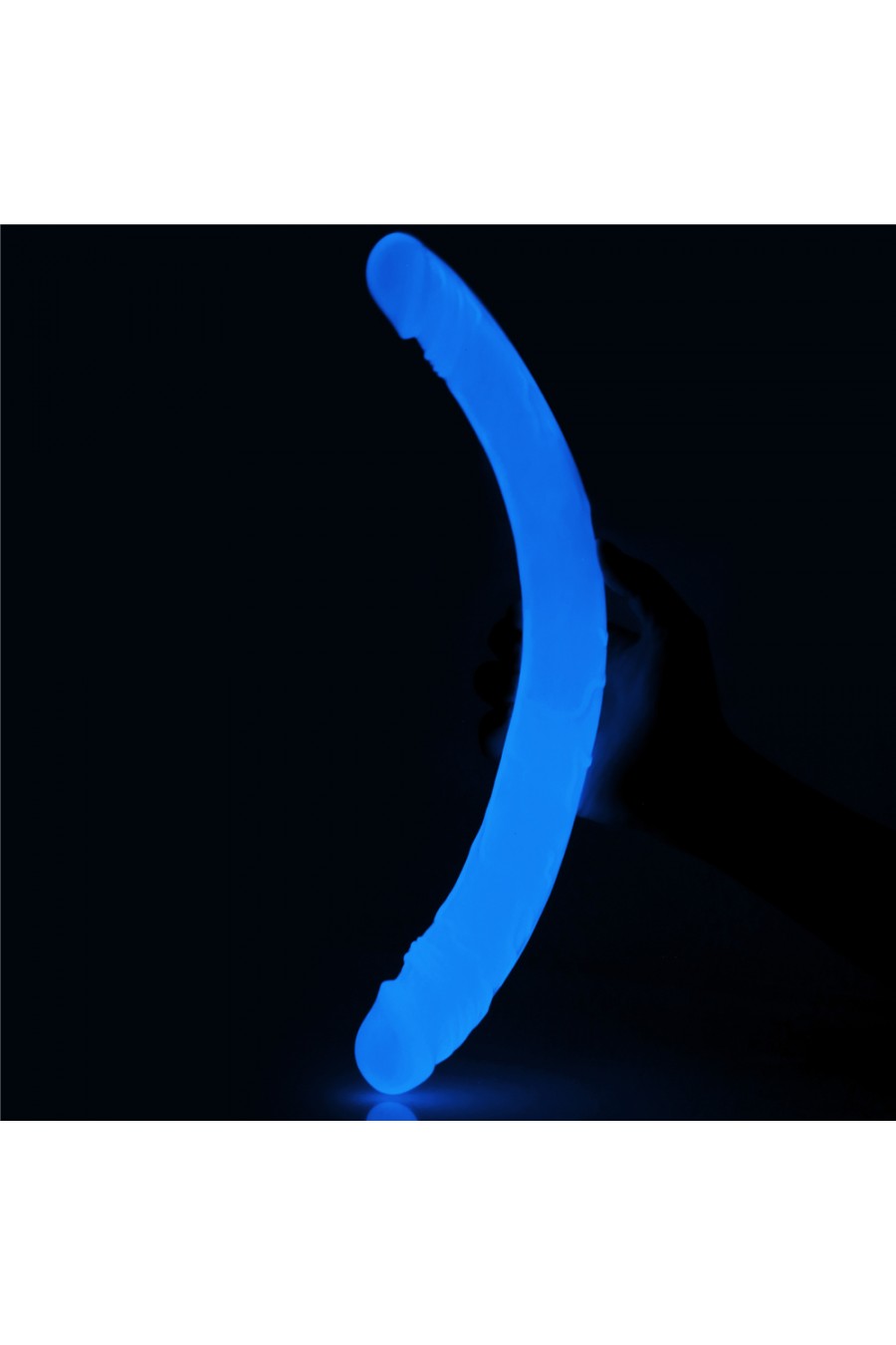 Dildo doble luminiscente Lumino 37 cm
