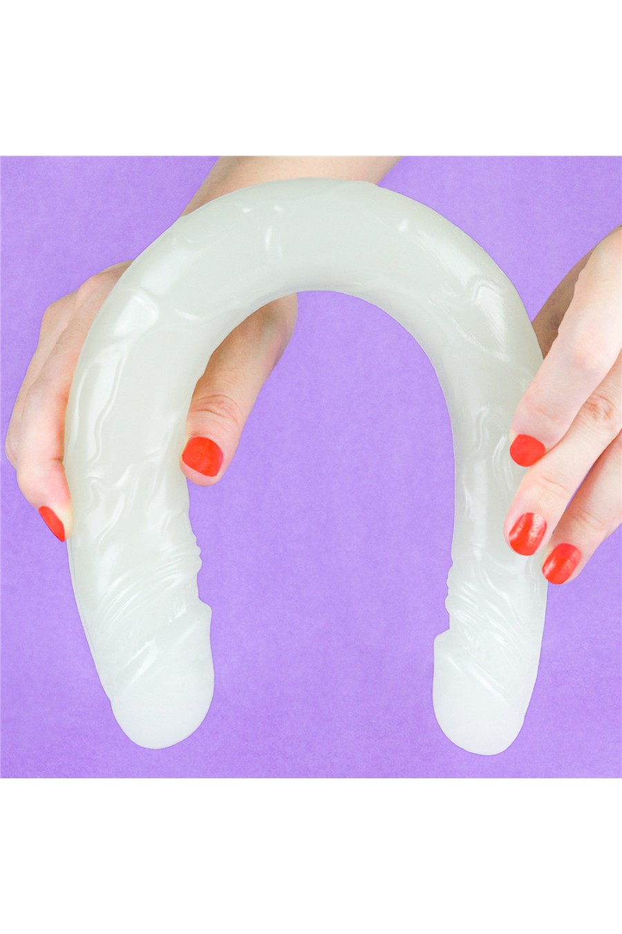 Dildo doble luminiscente Lumino 37 cm