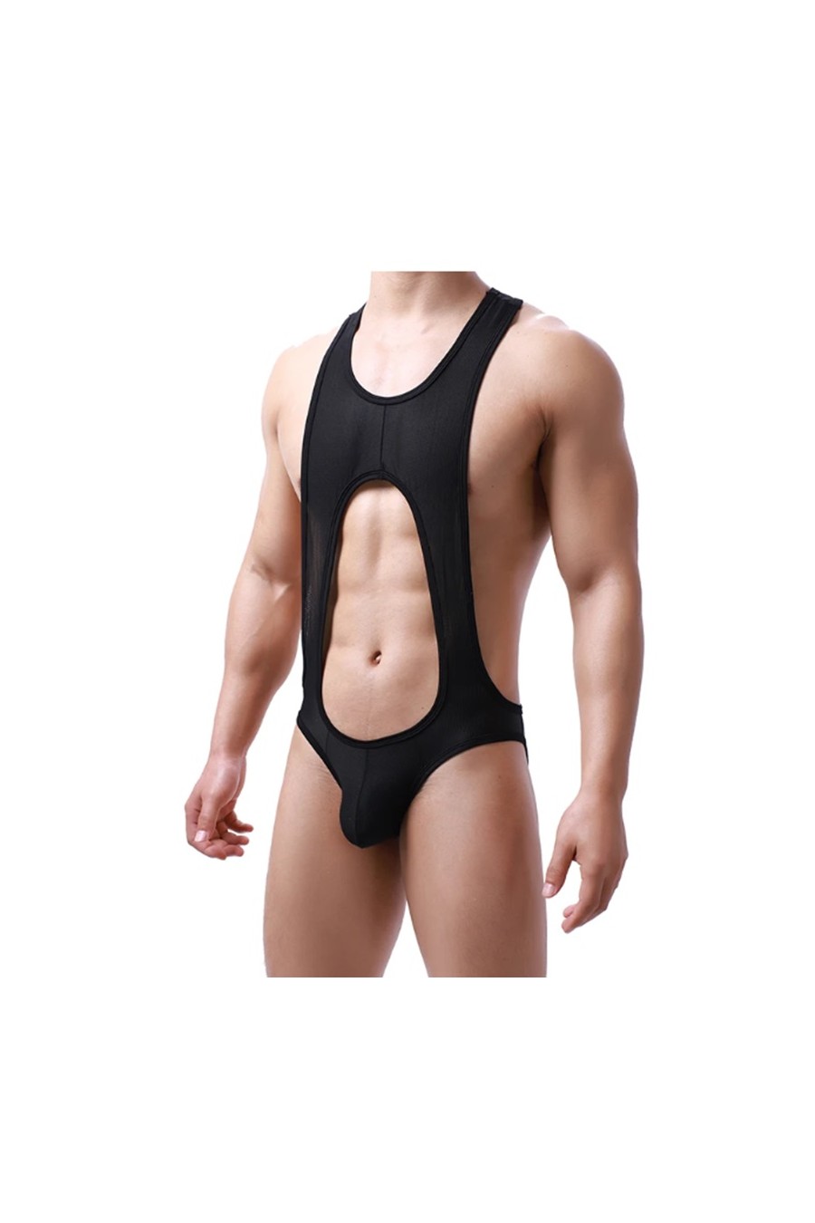 Body masculino malla red respirable sexy
