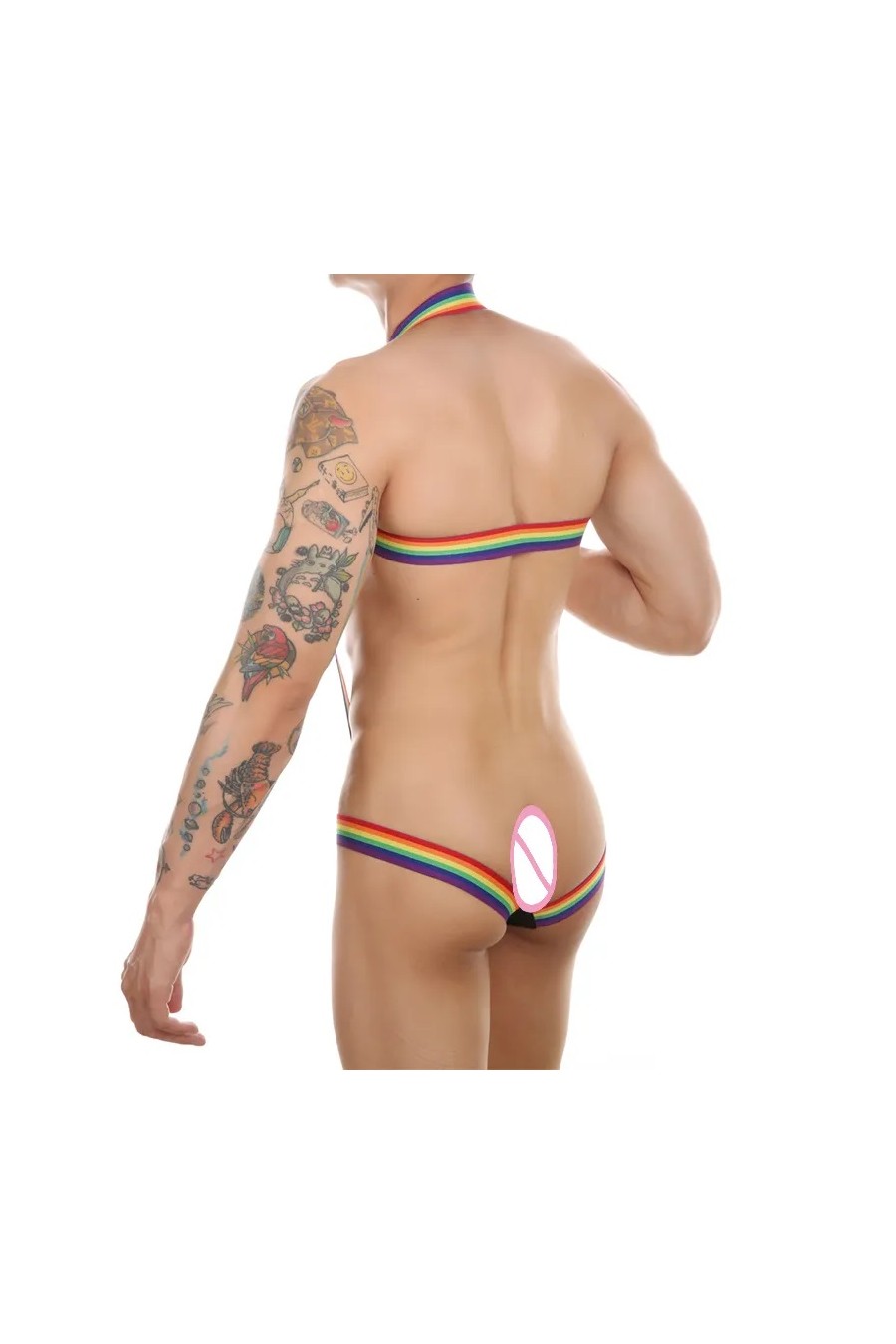 Body Masculino Pride Arcoiris