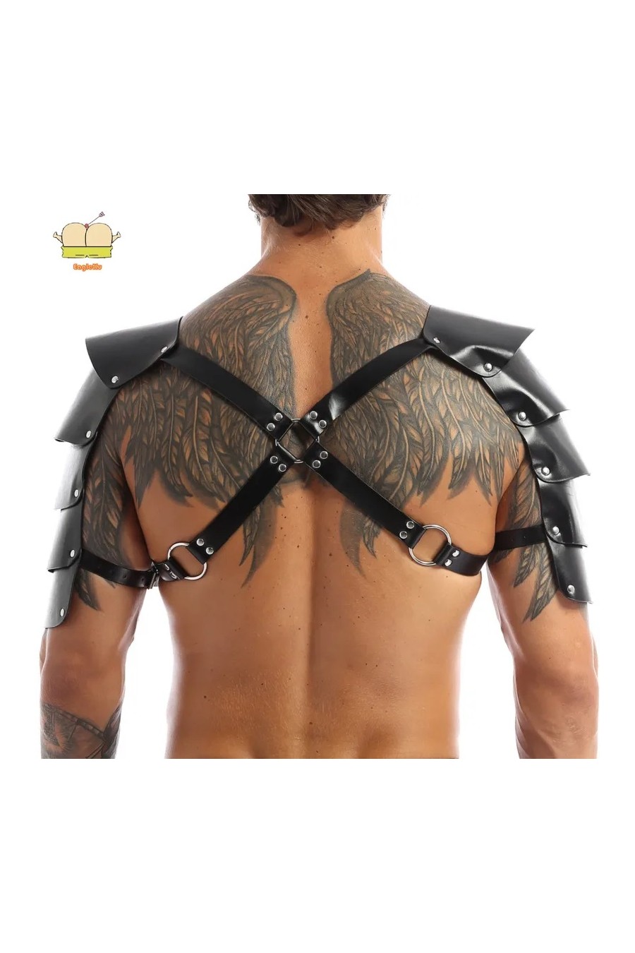 Arnes Hombros Pecho Masculino Guerrero Gladiador
