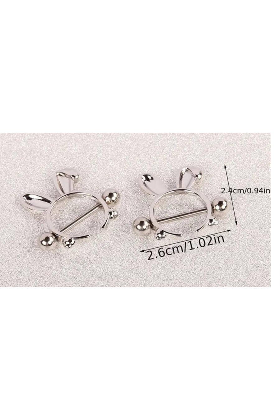 Pircing para Pezones Conejito