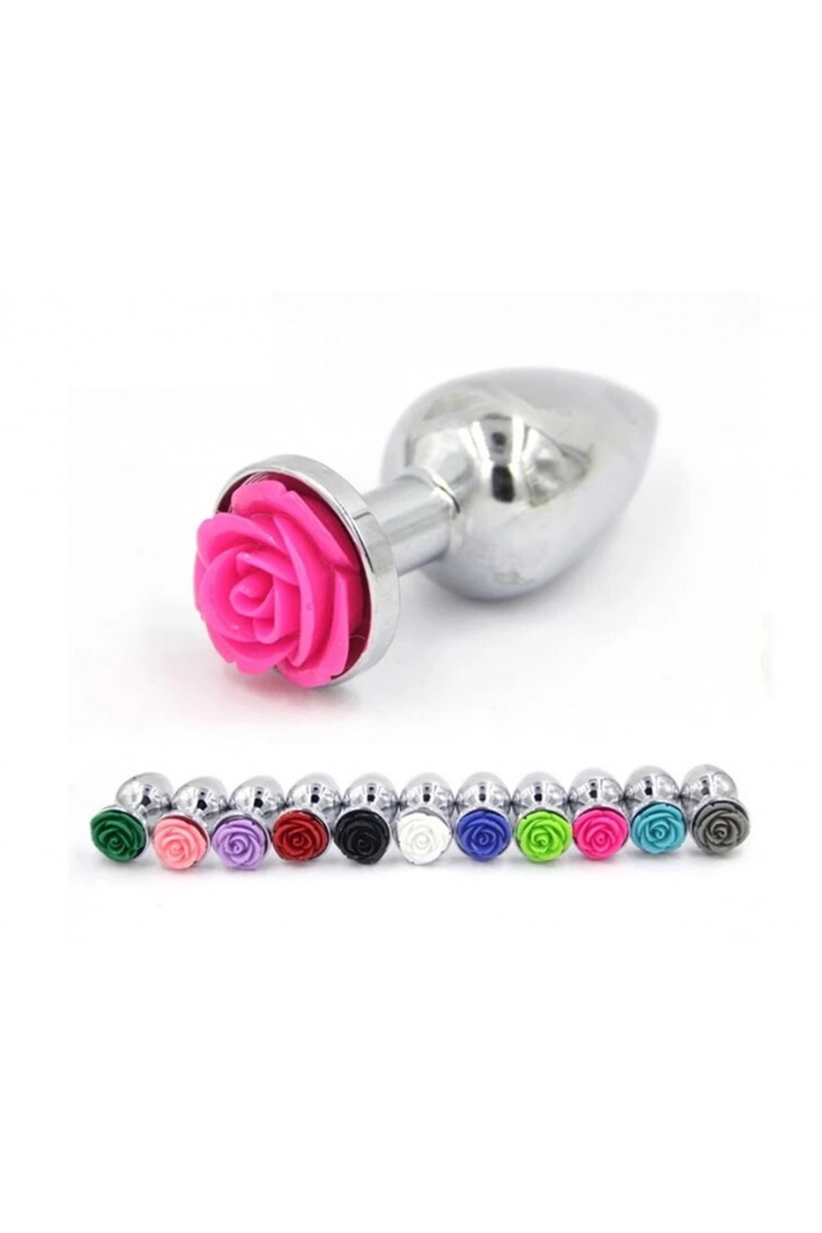 Plug Anal Acero Flor - Talla S