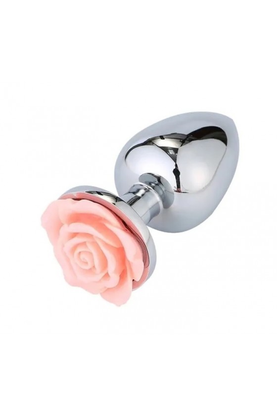 Plug Anal Acero Flor - Talla S
