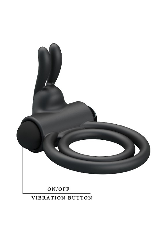 Anillo vibrador Doble Osmond c/ Conejo