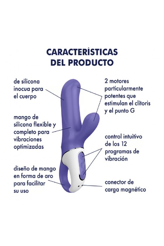 Vibrador Doble Estimulación Magic Bunny - Satisfyer
