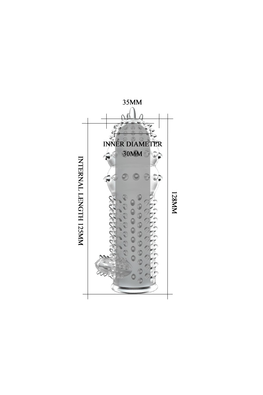 Funda Pene con Protuberancias Penis Sleeve