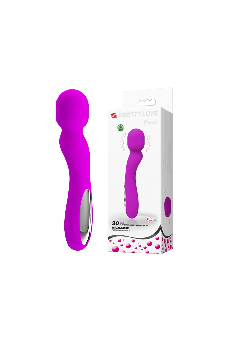 Vibrador Tipo Micrófono Recargable Pretty Love - Paul