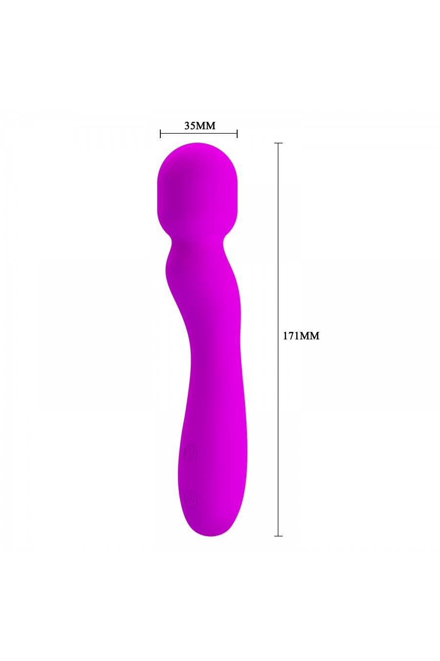 Vibrador Tipo Micrófono Recargable Pretty Love - Paul
