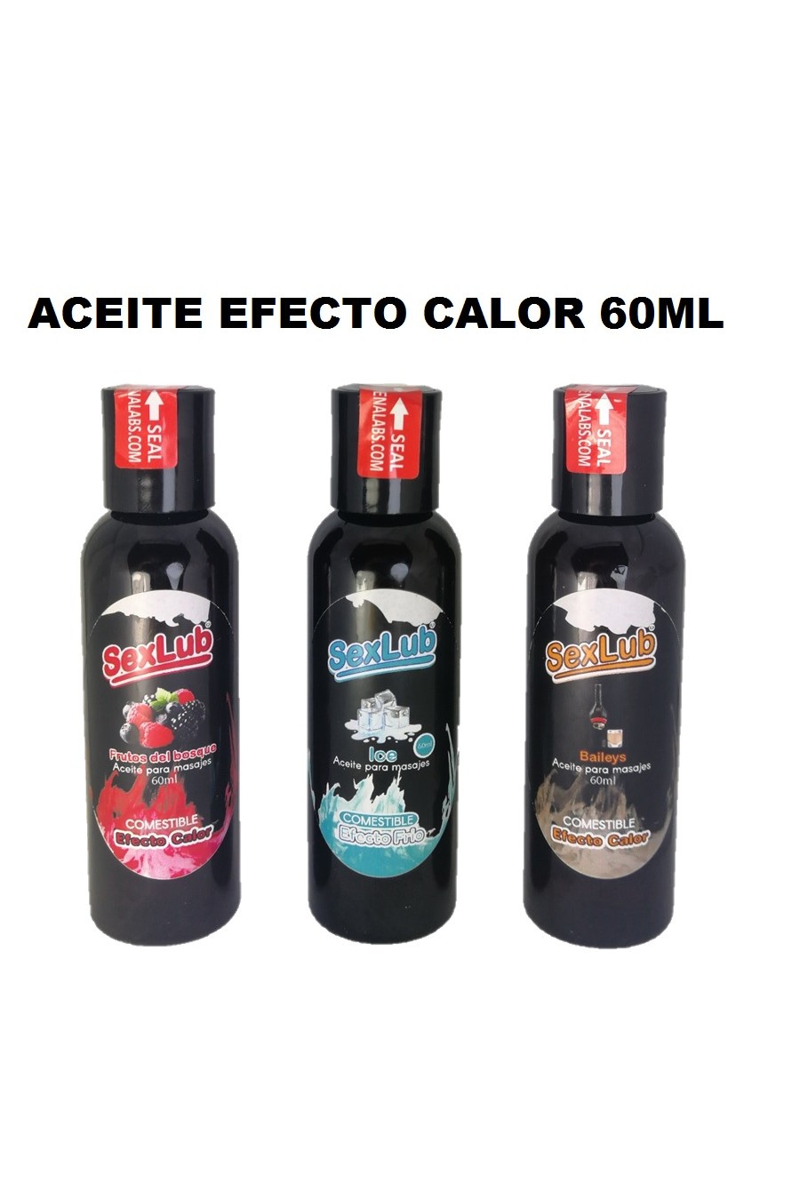 Aceite Masaje Sexlub Sabores 60ml