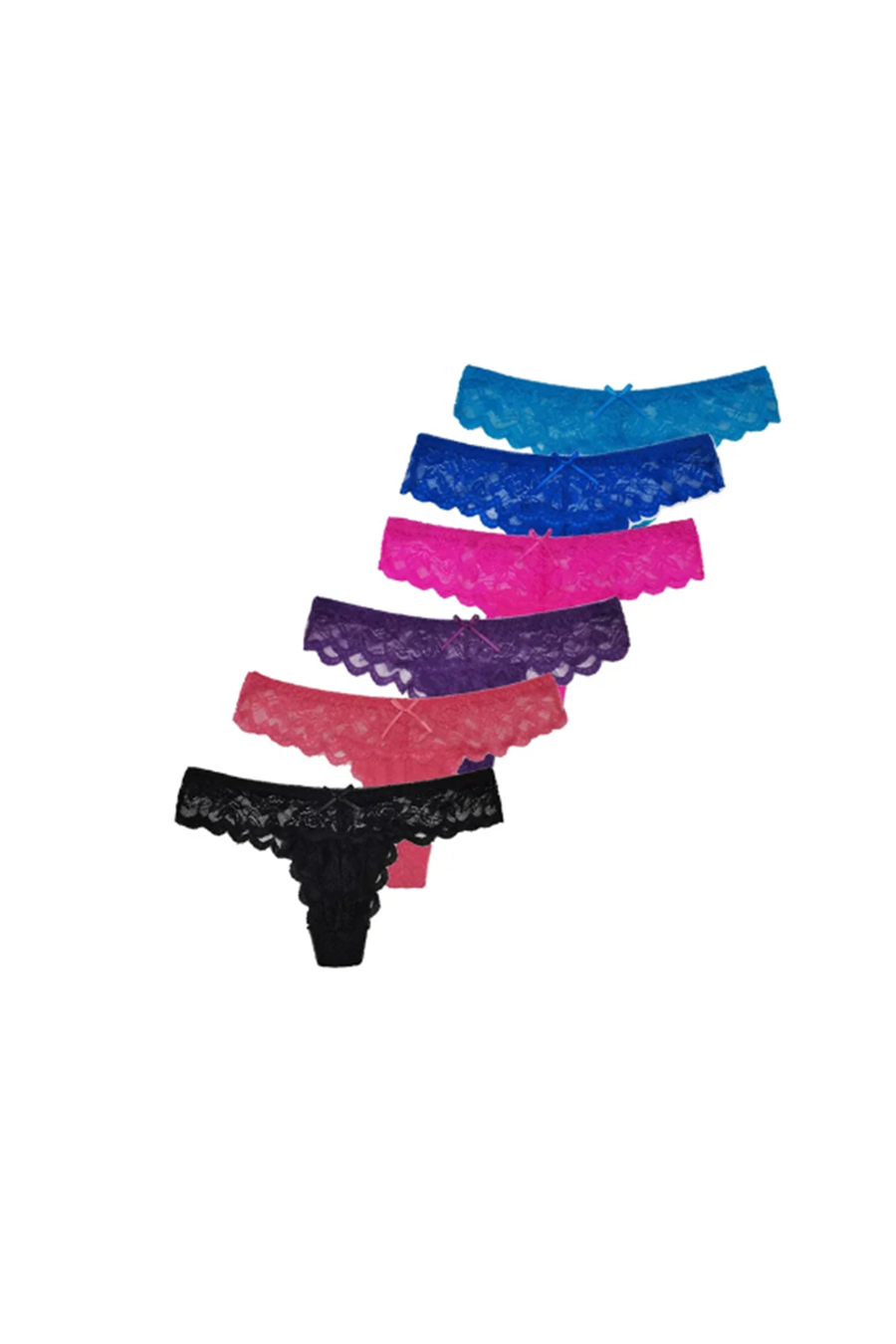 Tanga Colales Encaje Colores