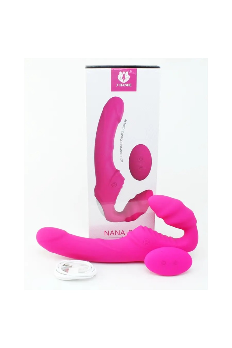 Vibrador S-Hande Strapless Nana-RCT control remoto